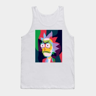 Abstract Rick Tank Top